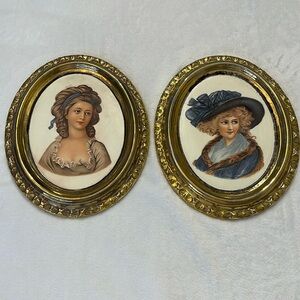 HANDCRAFTED VICTORIAN LADIES PLAQUES
